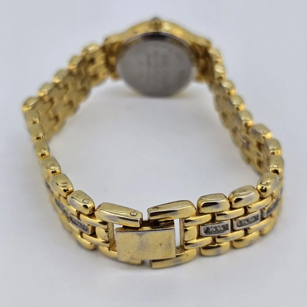 22MM Women's Watch White Dial Two Tone Bracelet‎ Band 6.5